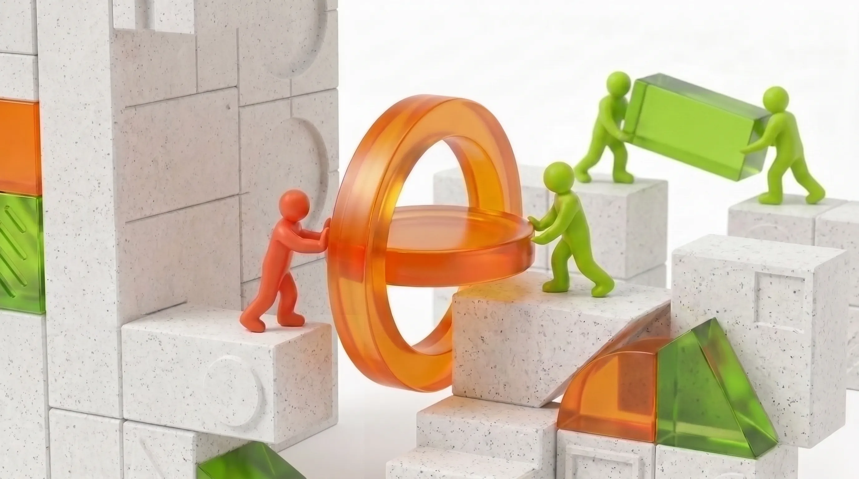 Escena 3D del programa VibeCode Studio